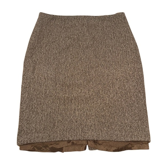 Ralph Lauren Brown Pencil Skirt Knee-Length Work - Picture 1 of 7